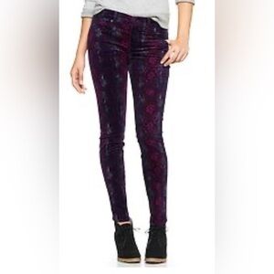 Gap 1969 Snake Print Leggings Jeans Cords Size 28 Regular